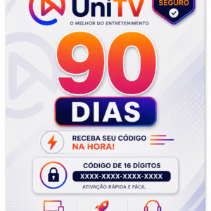 Recarga Unitv 90 Dias